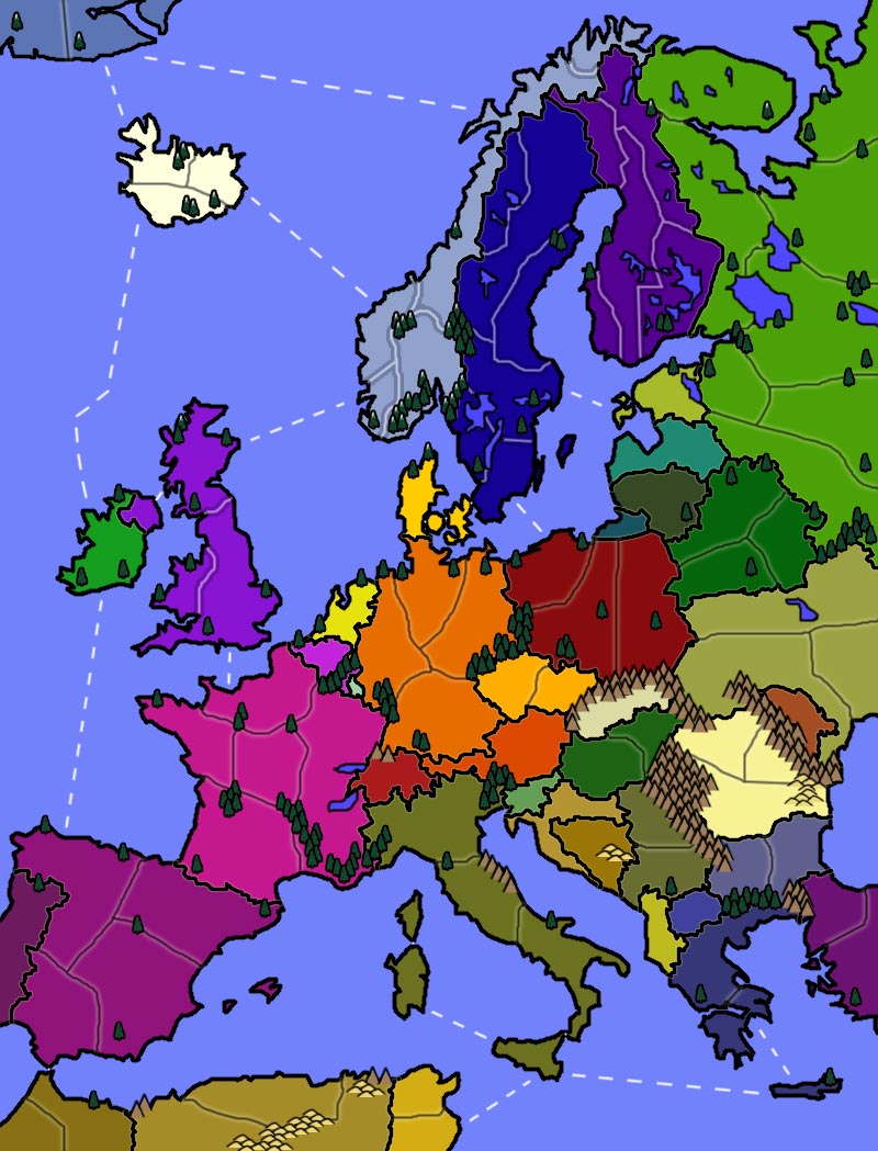 the map
